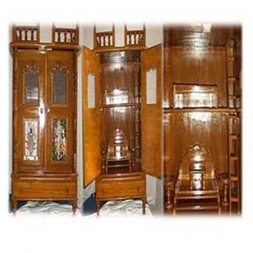 Wooden temple for home Wooden temple for home