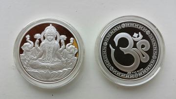 .5 Oz Lakshmi Silver Coins Sale