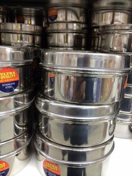 Stainless steel storage container dabba