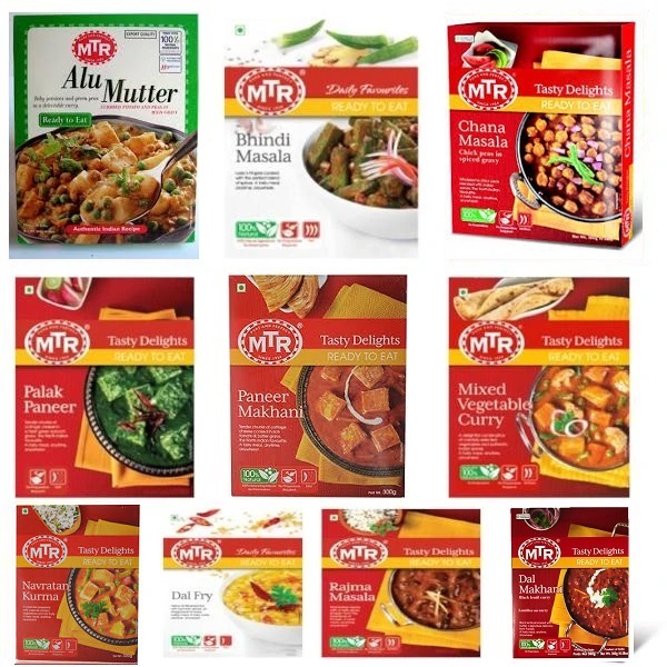 Ready Meal - Instant Heat & Ready to Eat Indian Curry