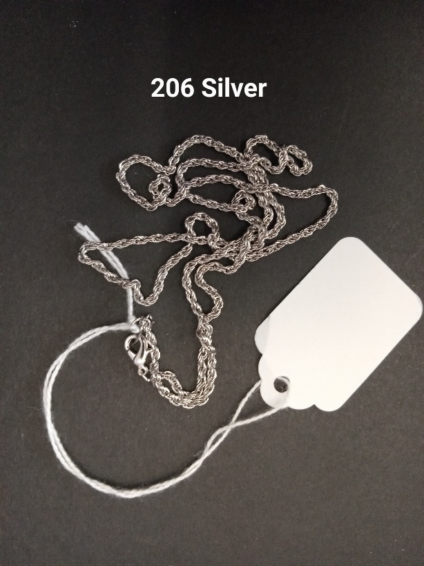 Chain 206 Silver Golden Replacement Chain Pendant Jewelry - Fashion Jewelry