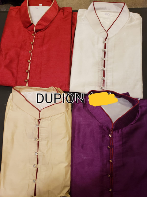 Dupion Kurta Pajama for Men