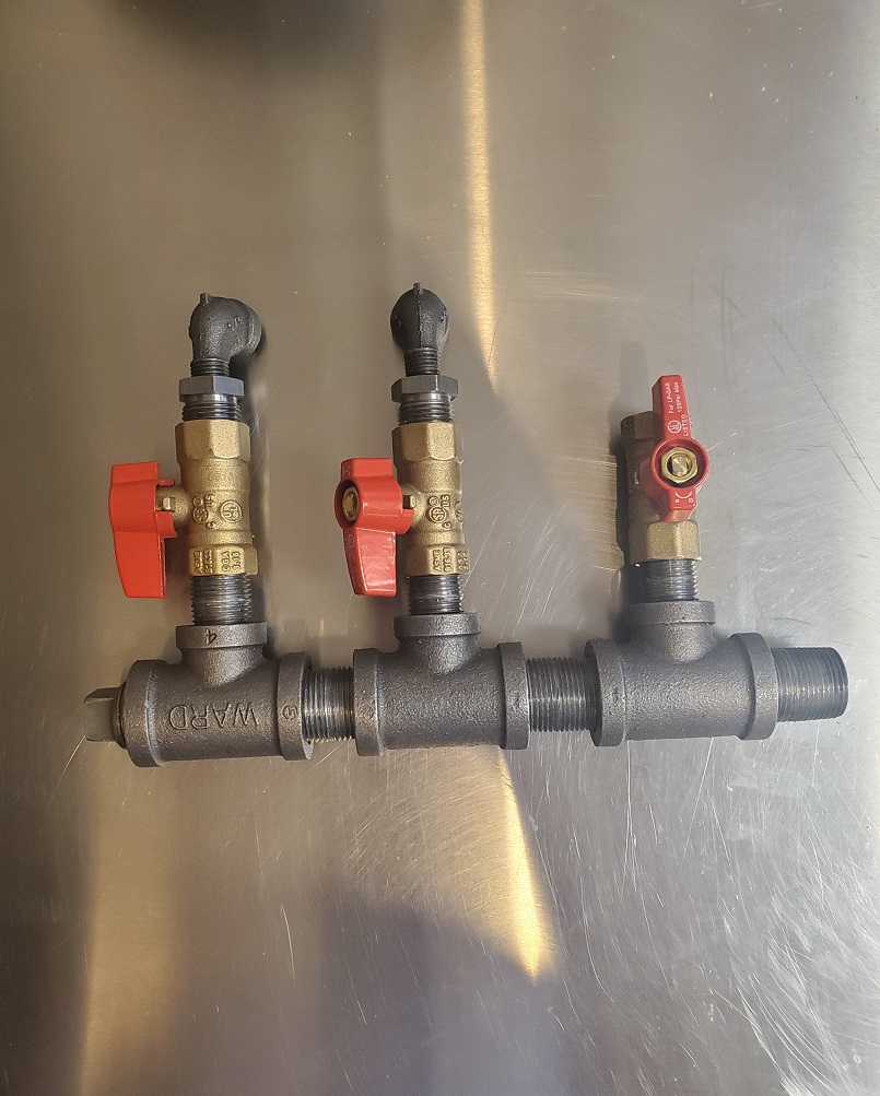 Manifold to Connect Tandoor Gas Burner