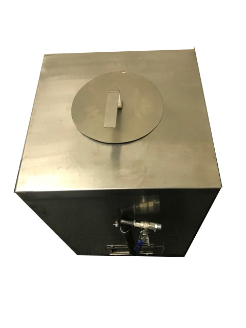 Mini Tandoor Oven - Small Stainless Steel Square Baby Tandoor for Home