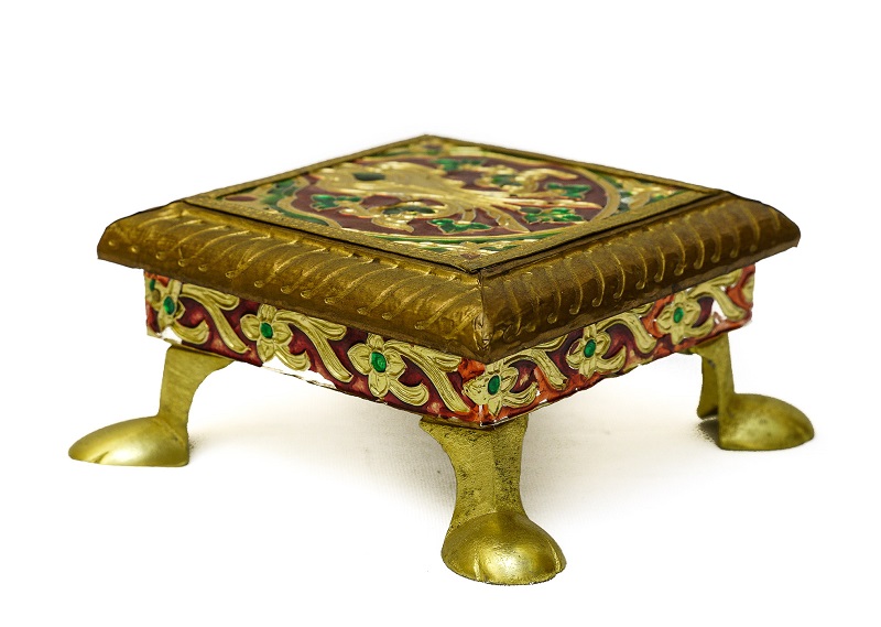 Small Chowki for Statues, Mandir, Home Decor