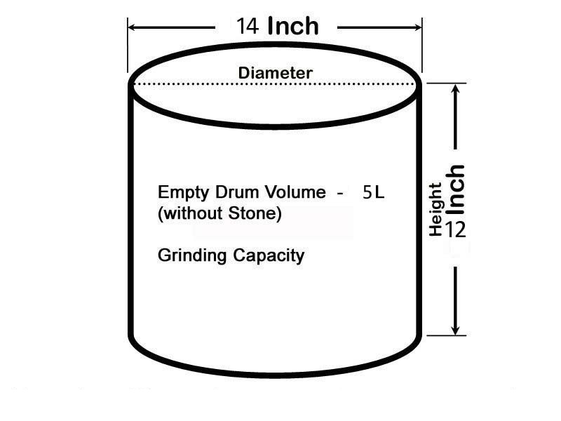 Drum Capacity 5 liter for wet grinder