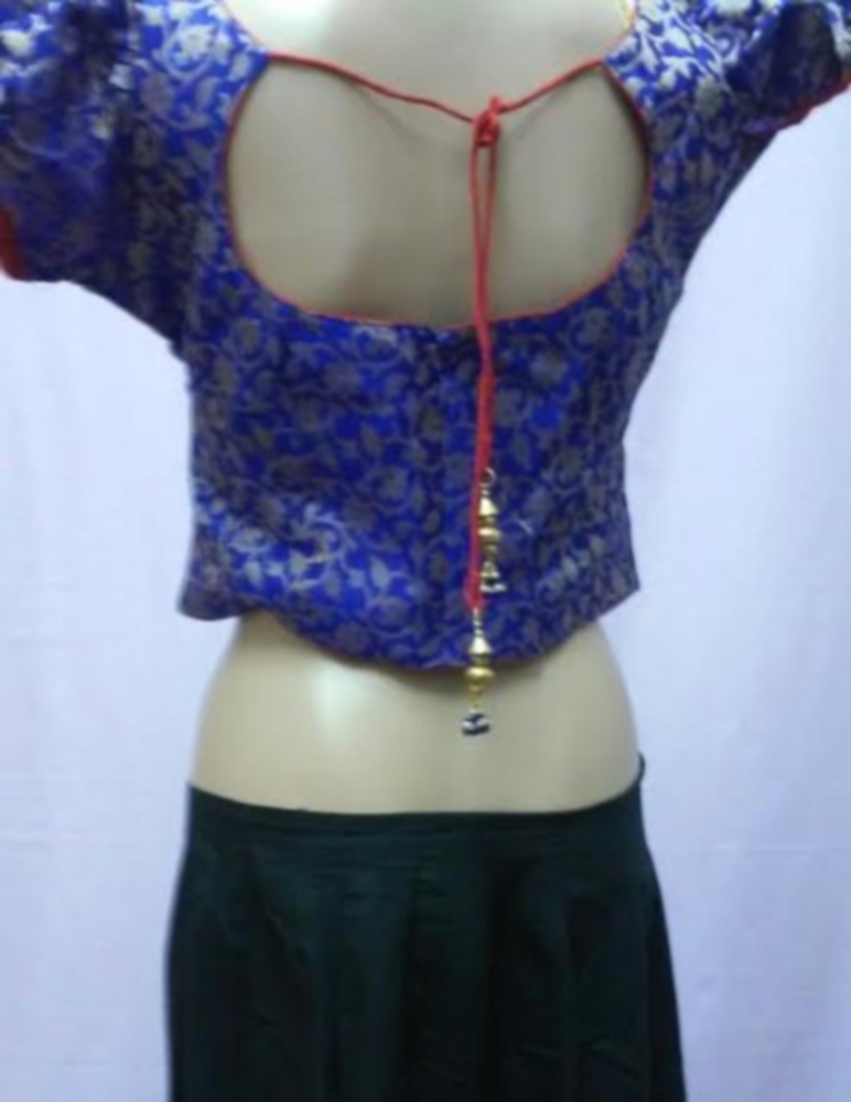 #4728 Blue Back View