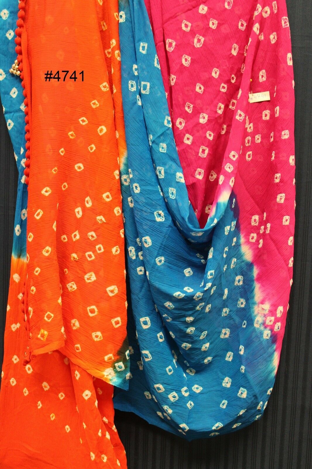 Georgette Tie Dye Bandhani Dupatta Chunni Wrap #37122 | Buy Online ...