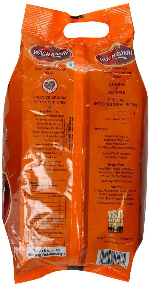 Wagh Bakri International Blend quality loose tea
