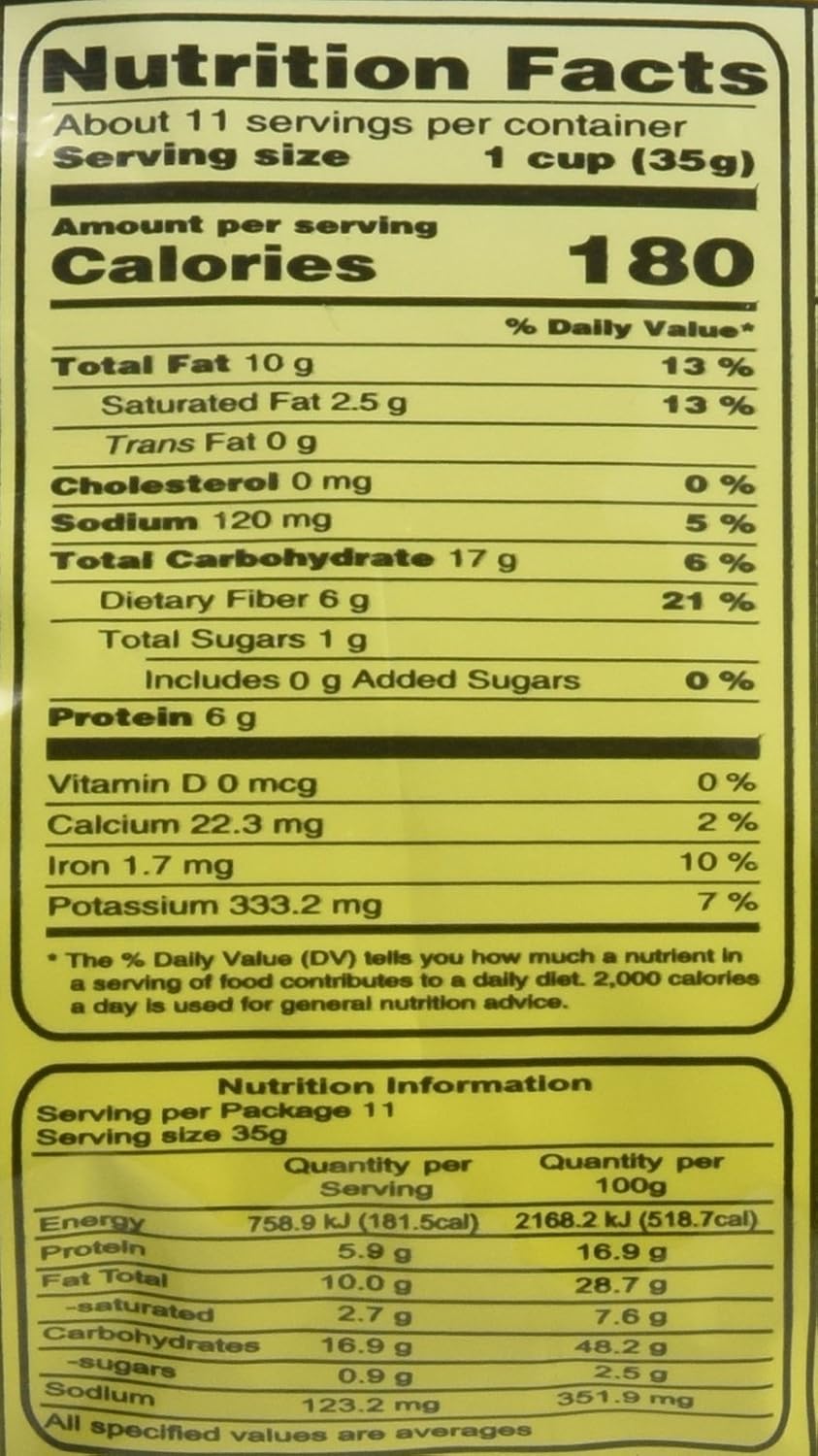 Haldiram Cashew Kaju Mixture Fact Sheet
