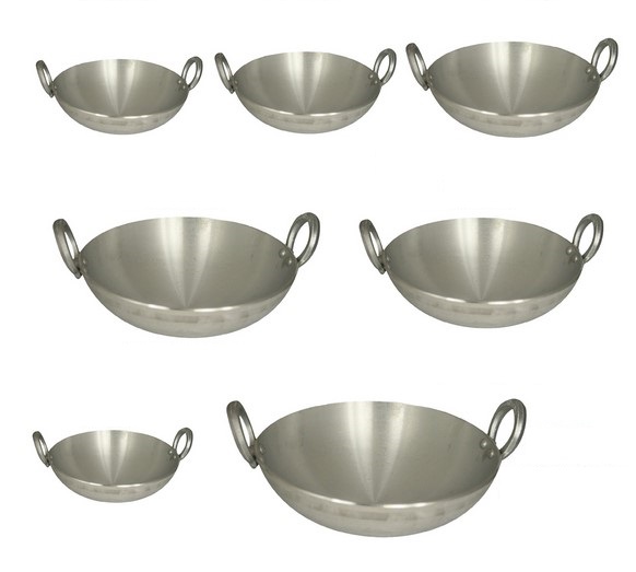 Aluminum kadhai