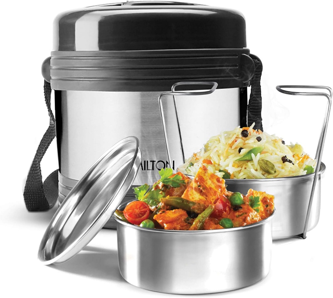 Milton Thermosteel Legend 2 Layer Tiffin Lunch Box 59182 Buy Online USA