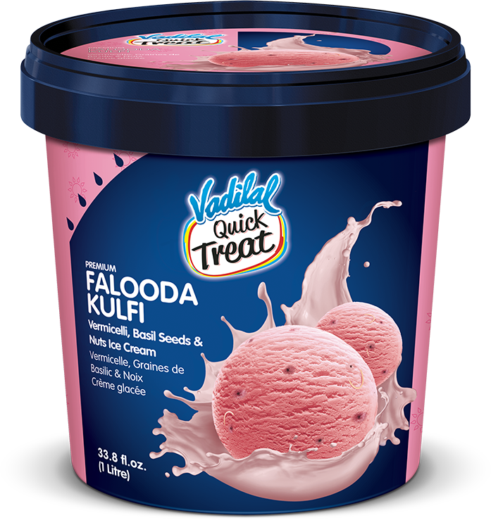 Vadilal Falooda Kulfi Ice Cream 1 ltr