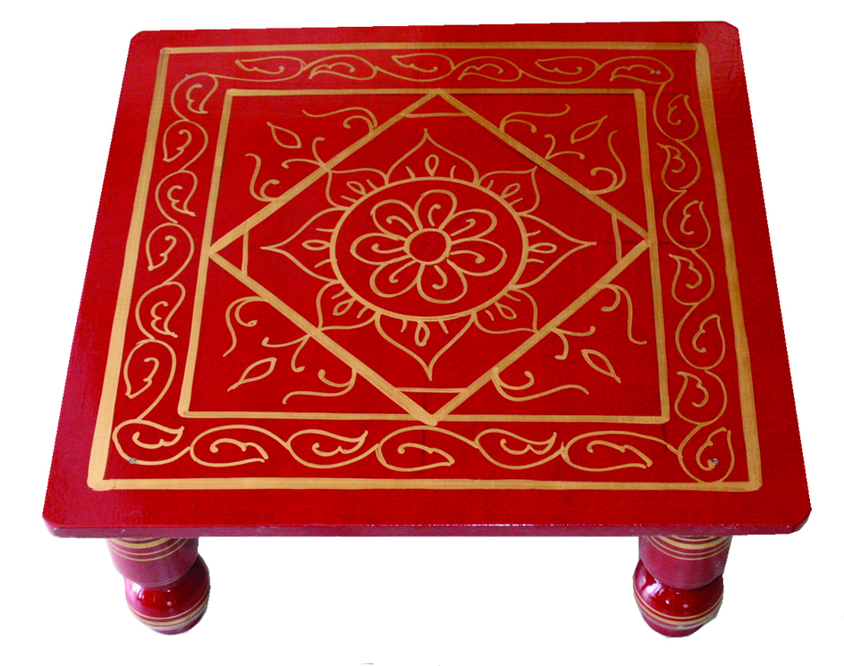 Wooden Bajot / Chowki