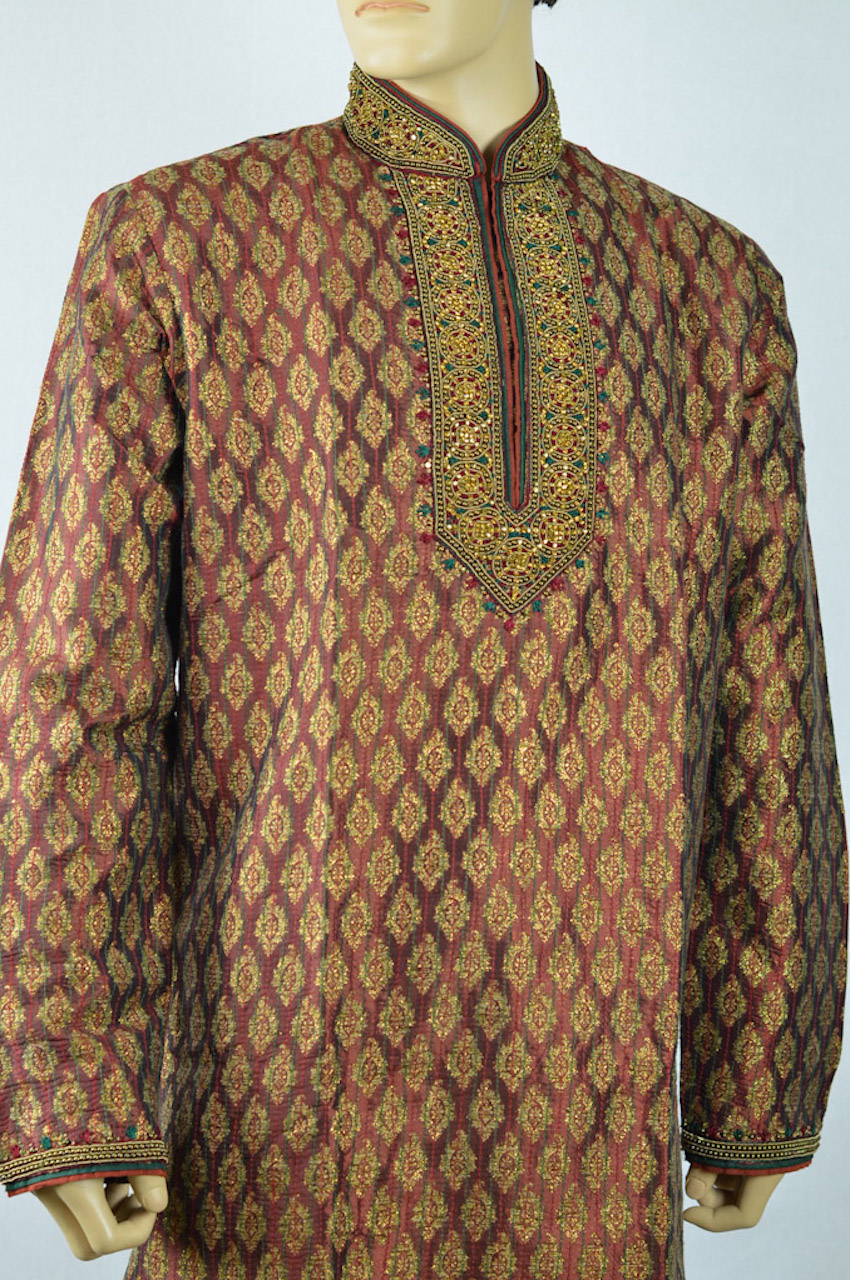 brocade churidar material