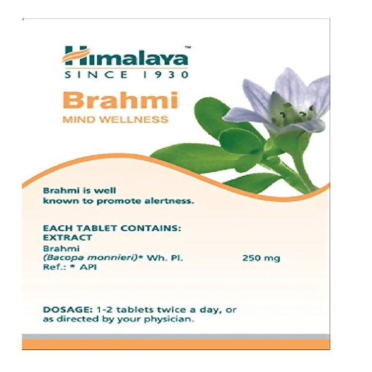 3 Bottles Himalaya Brahmi / Bacopa for Mind Wellness (60 caps / bottle ...