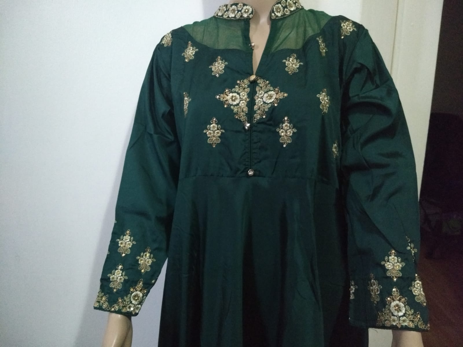 readymade gown with dupatta