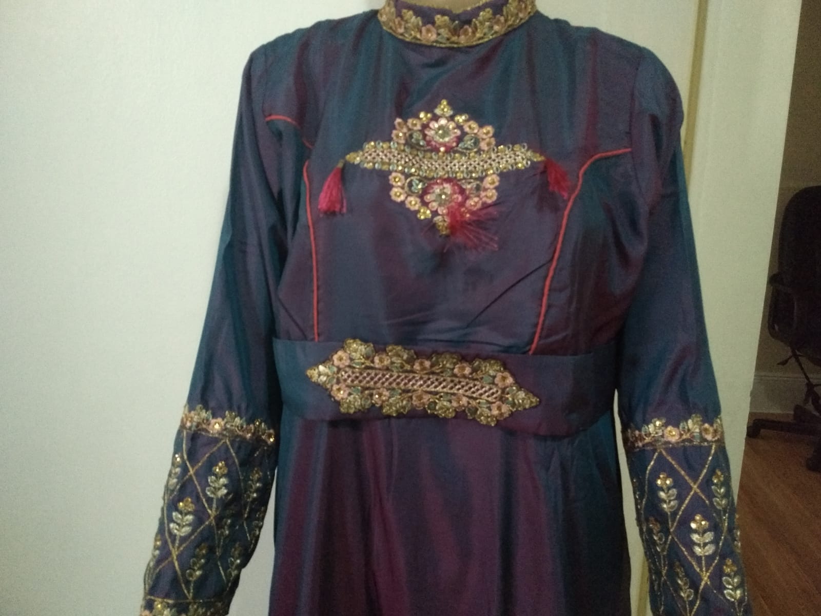 readymade gown with dupatta