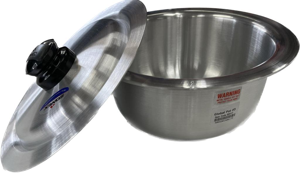 11 Inch Stainless Steel Hotpots 5.7 Litre