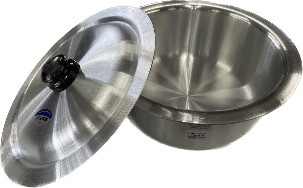 Sonex Big Aluminium Cooking Pot, Size # 10 - 40cm Diameter, 30 Ltr