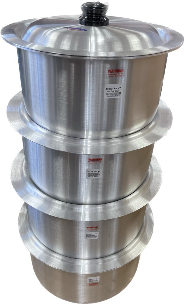 Sonex Big Aluminium Cooking Pot, Size # 10 - 40cm Diameter, 30 Ltr