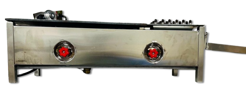 M.S. Roti Bhatti/Grill Tawa w/ Puffer for Restaurant & Catering - 51 ...