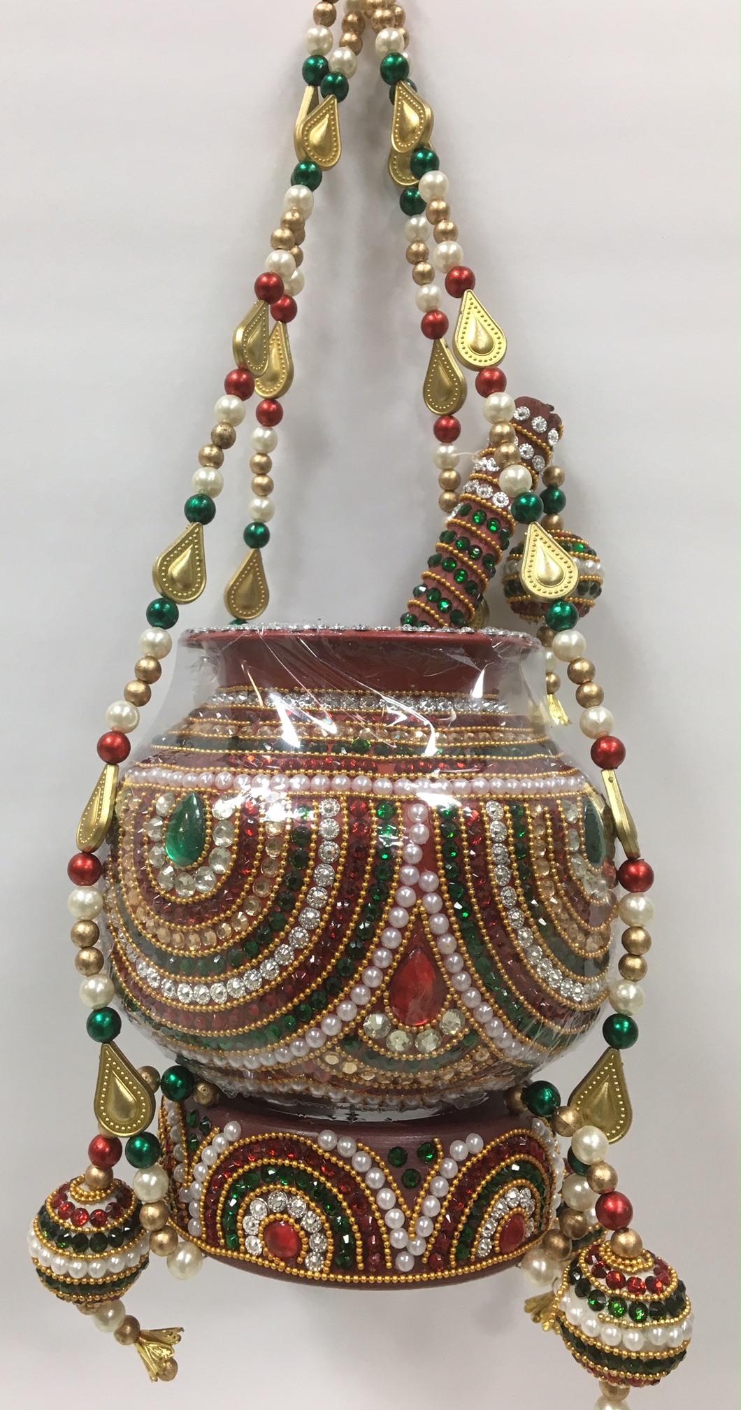 Fancy Hanging Matka for Pooja / Home Decor #26589 | DesiClik.com, USA