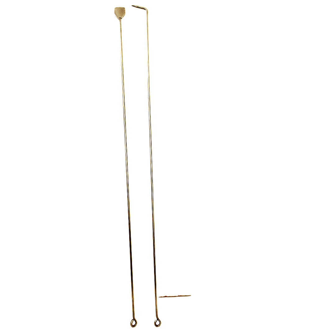 Long Roti Naan Bread skewers
