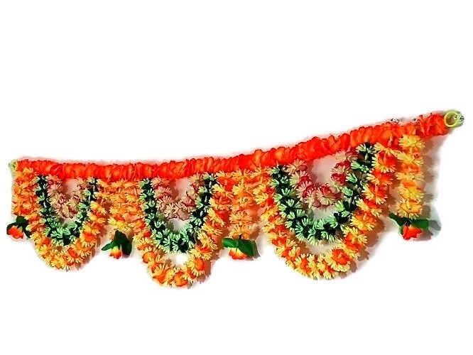 Real look Artificial Flower Door Garland/Toran for Home,office,WeddingDecor 35571 DesiClik