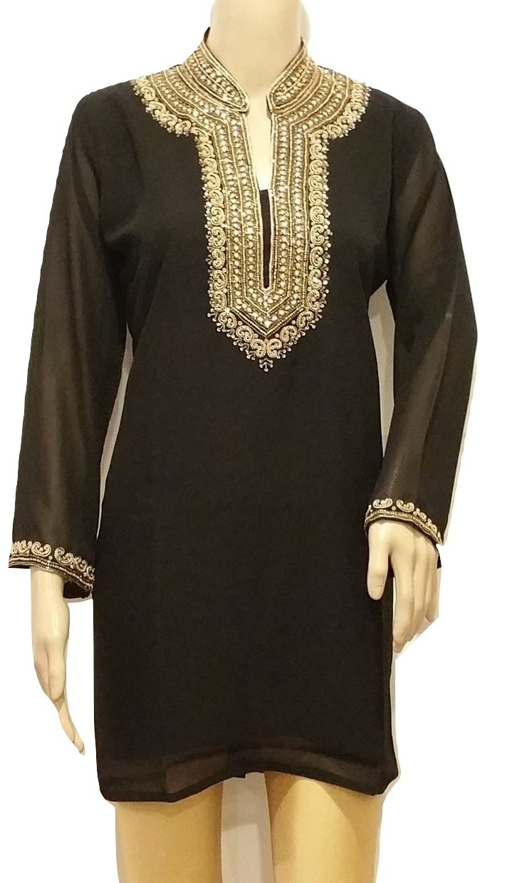 georgette ki short frock