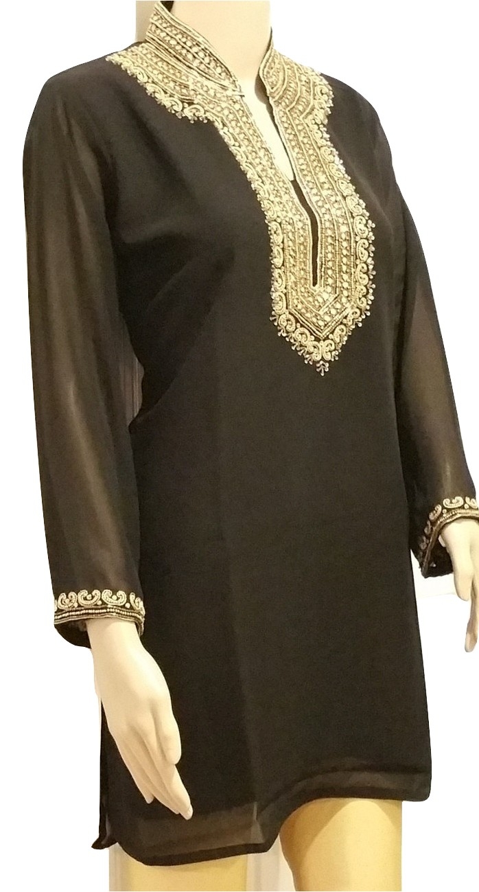 georgette ki short frock
