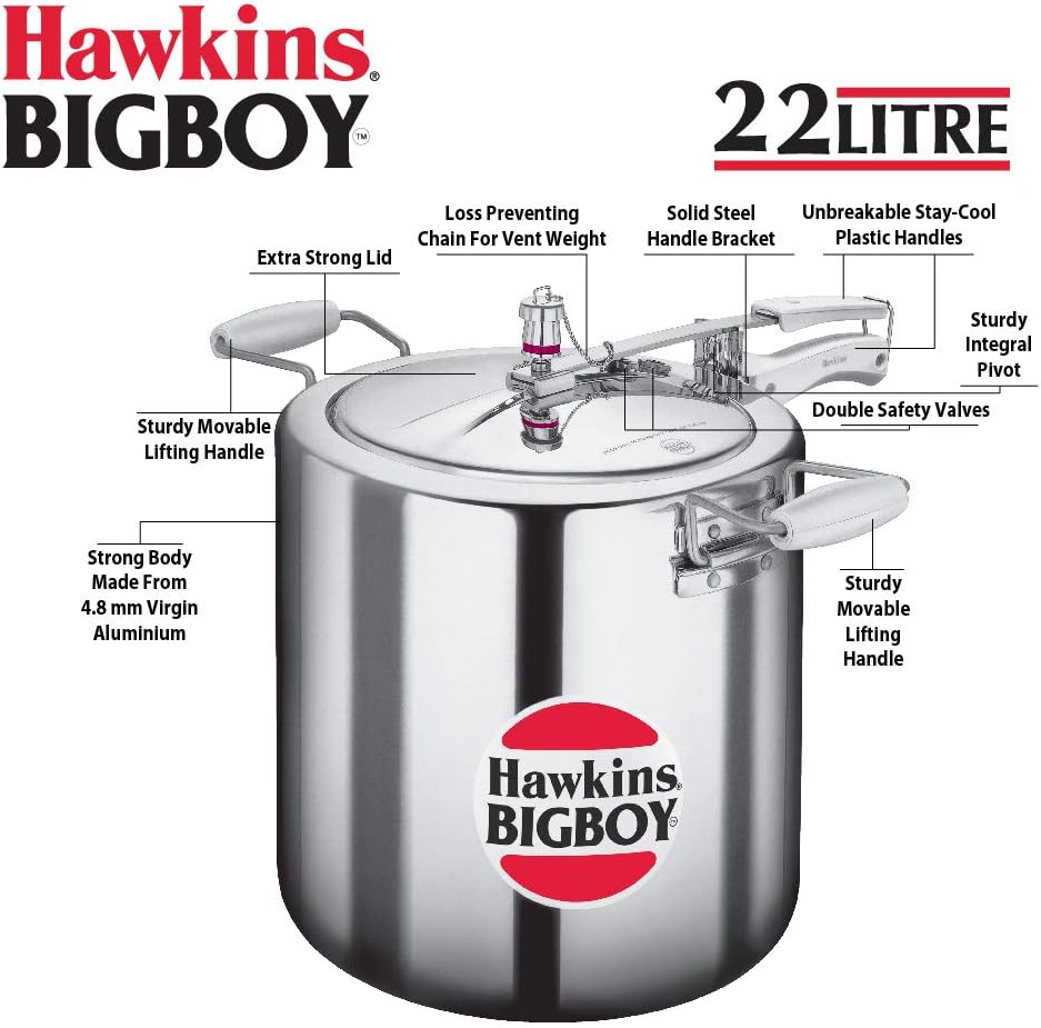 Hawkins bigboy large 22 liter pressure cooker