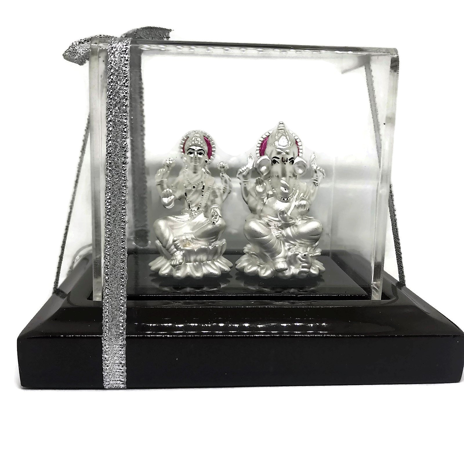 Fine Quality Pure Silver 999 Ganesh & Laxmi Murti (11) 35743 Buy