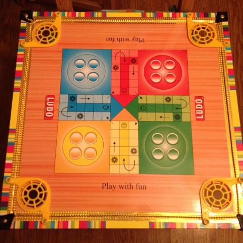 33 x 33 Large Carrom Board, Coins, Striker & Boric Powder Set Family Fun Game