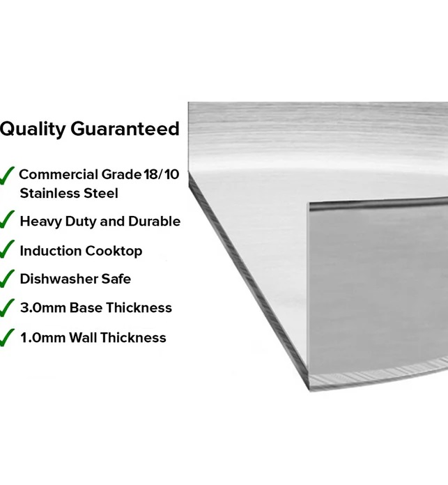 Premium Quality Stainless Steel Cooking Stock Pot