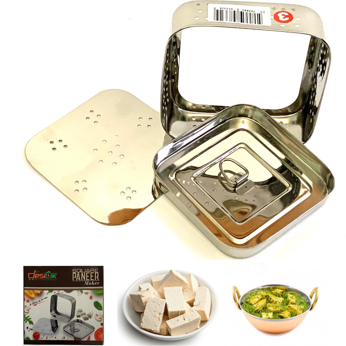 Paneer Maker Mould Press