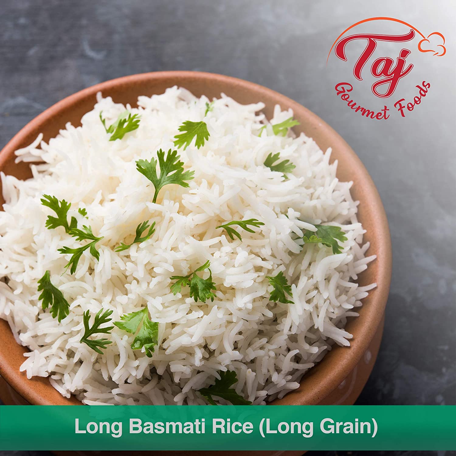 TAJ Deluxe Basmati Rice, Everyday Basmati, 10Pounds 43116 DesiClik