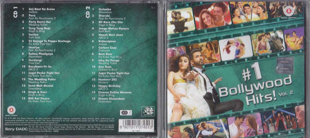 # 1 Bollywood Hits! Hindi CD