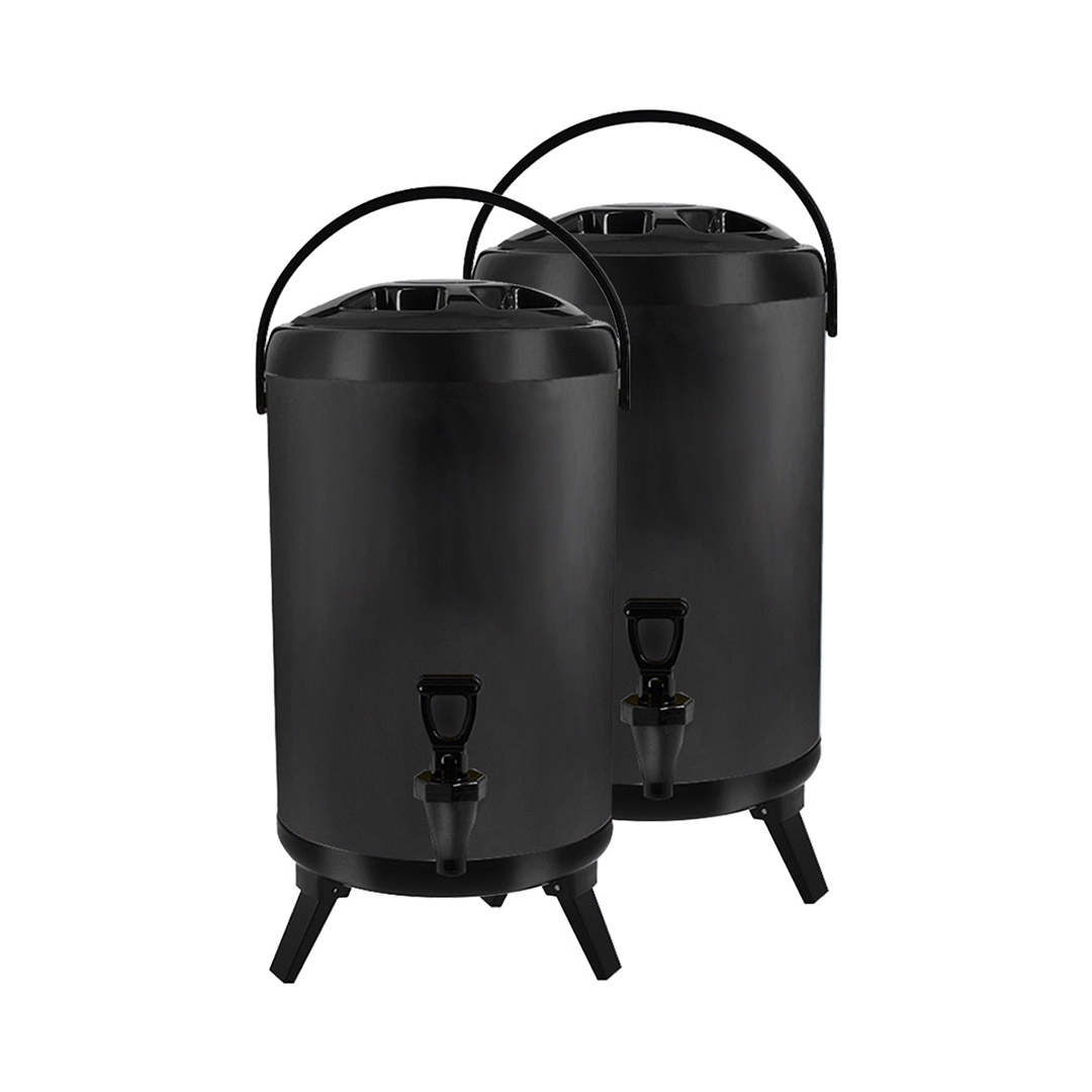 SOGA 2X 8L Stainless Steel Milk Tea Barrel