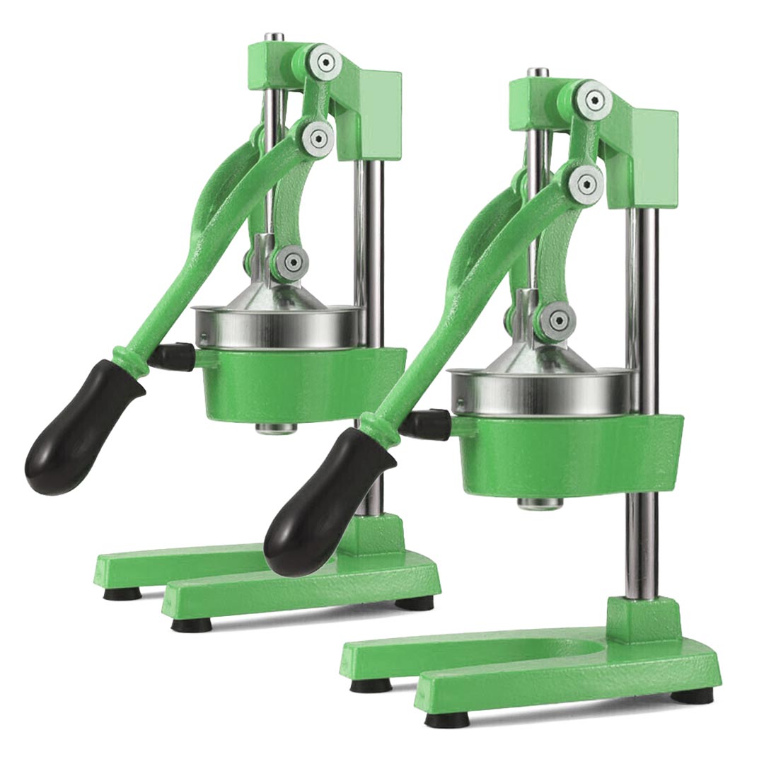 SOGA 2X Commercial Manual Juicer Green