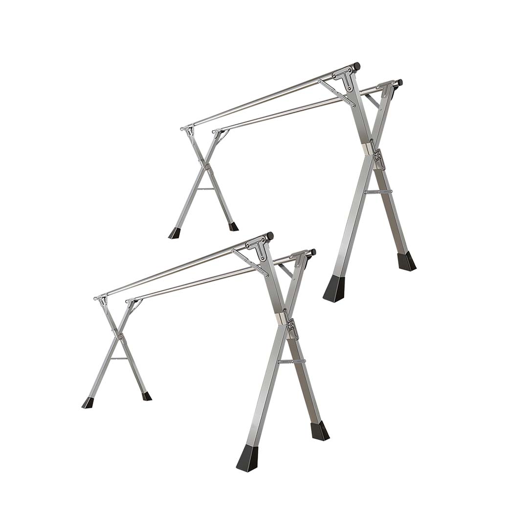 SOGA 2X 2m Portable Standing Clothes Drying Rack
