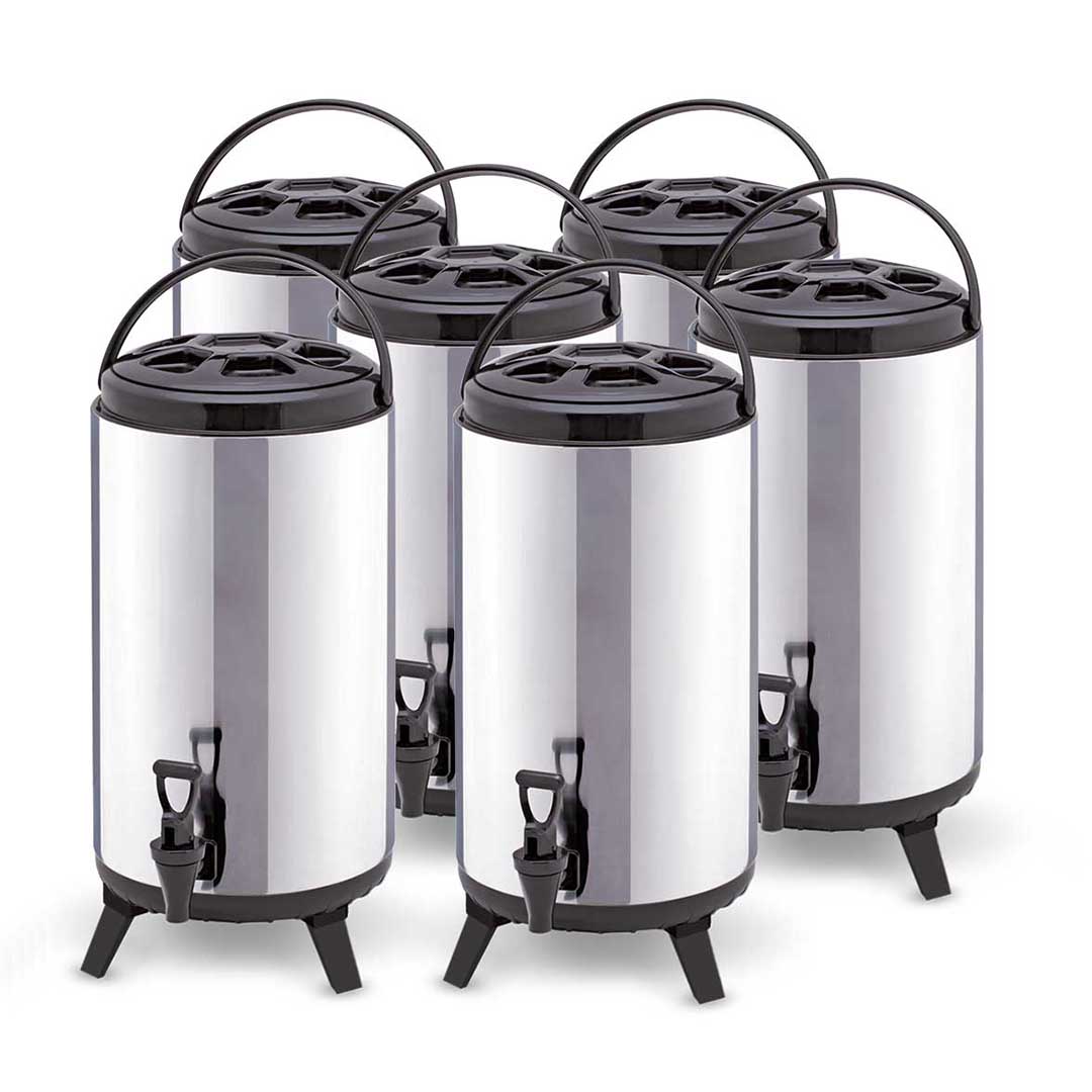 SOGA 6X 12L Insulated Pot With Dispenser