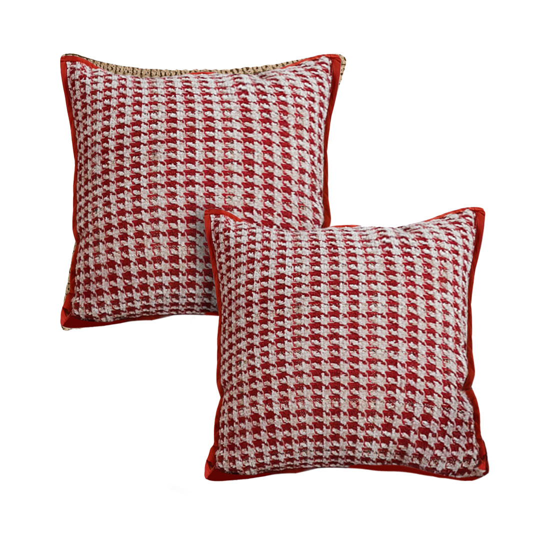 SOGA 2X 17.7 inches Cozy Chic Decorative Pillowcases – Elegant Covers