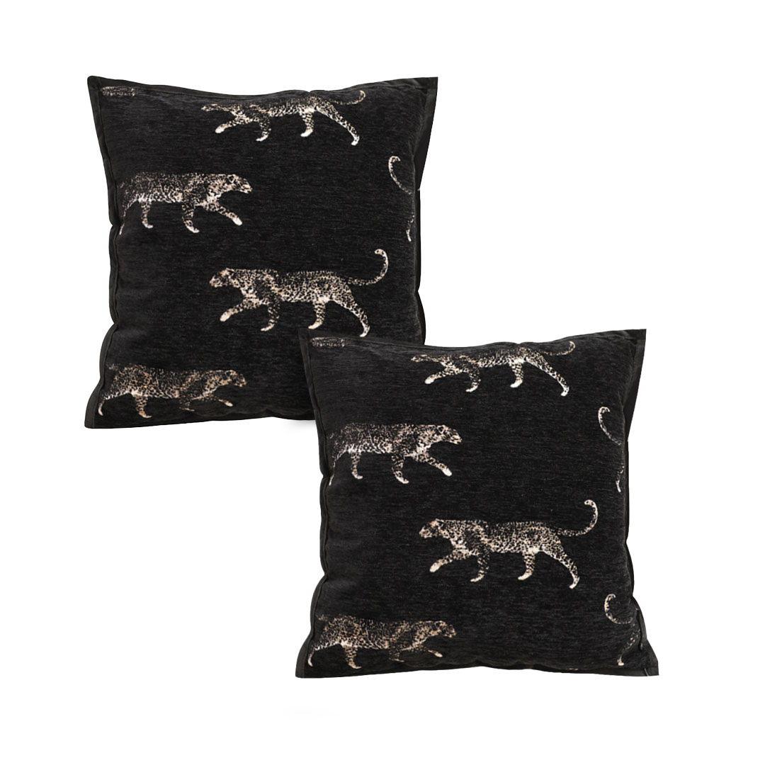 SOGA 2X 17.7 inches Cheetah Print Decorative Pillowcases – Stylish Covers