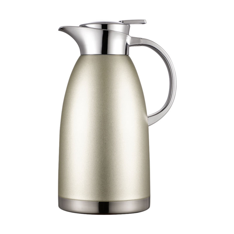 SOGA 0.61Gallon Gold Insulated Vacuum Flask – Stainless Steel Thermal 