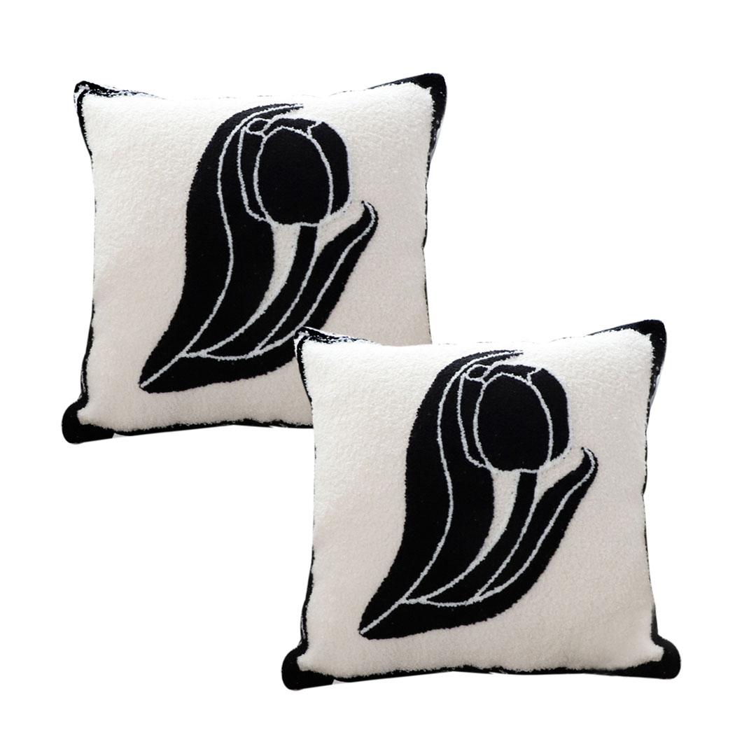 SOGA 2X 17.7 inches Abstract Swan Decorative Pillowcases