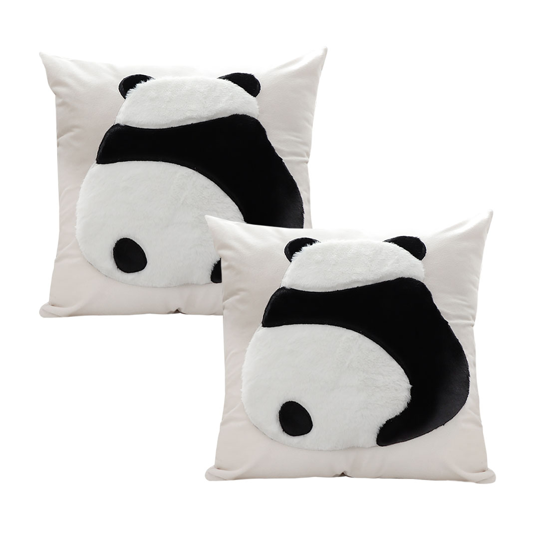 SOGA 2X 17.7 inches Adorable Panda decorative Pillowcases