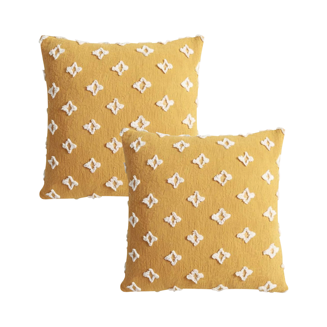 SOGA 2X 17.7 inches Diamond Elegance Decorative Pillowcases