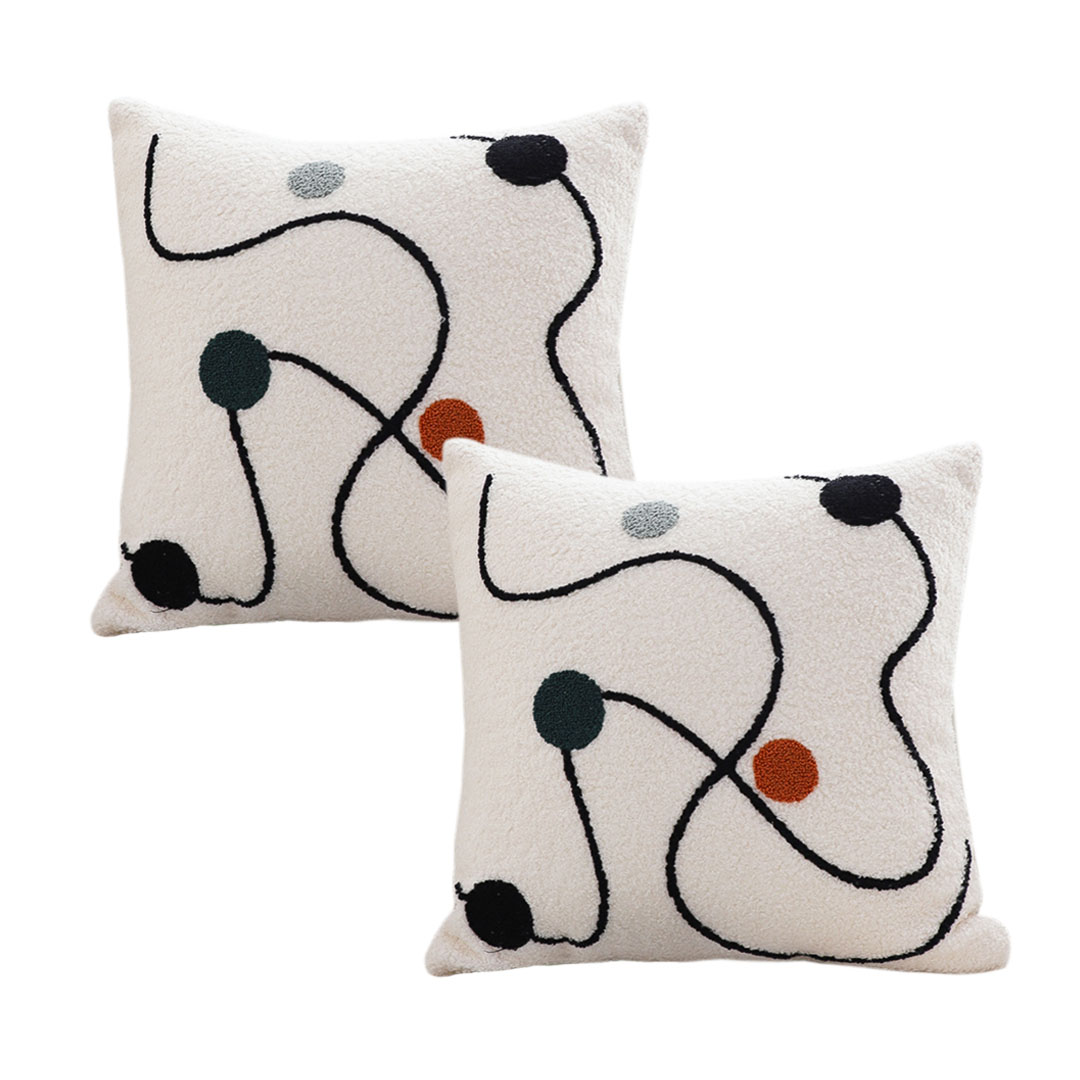 SOGA 2X 45cm Modern Abstract Art Decorative Pillowcases