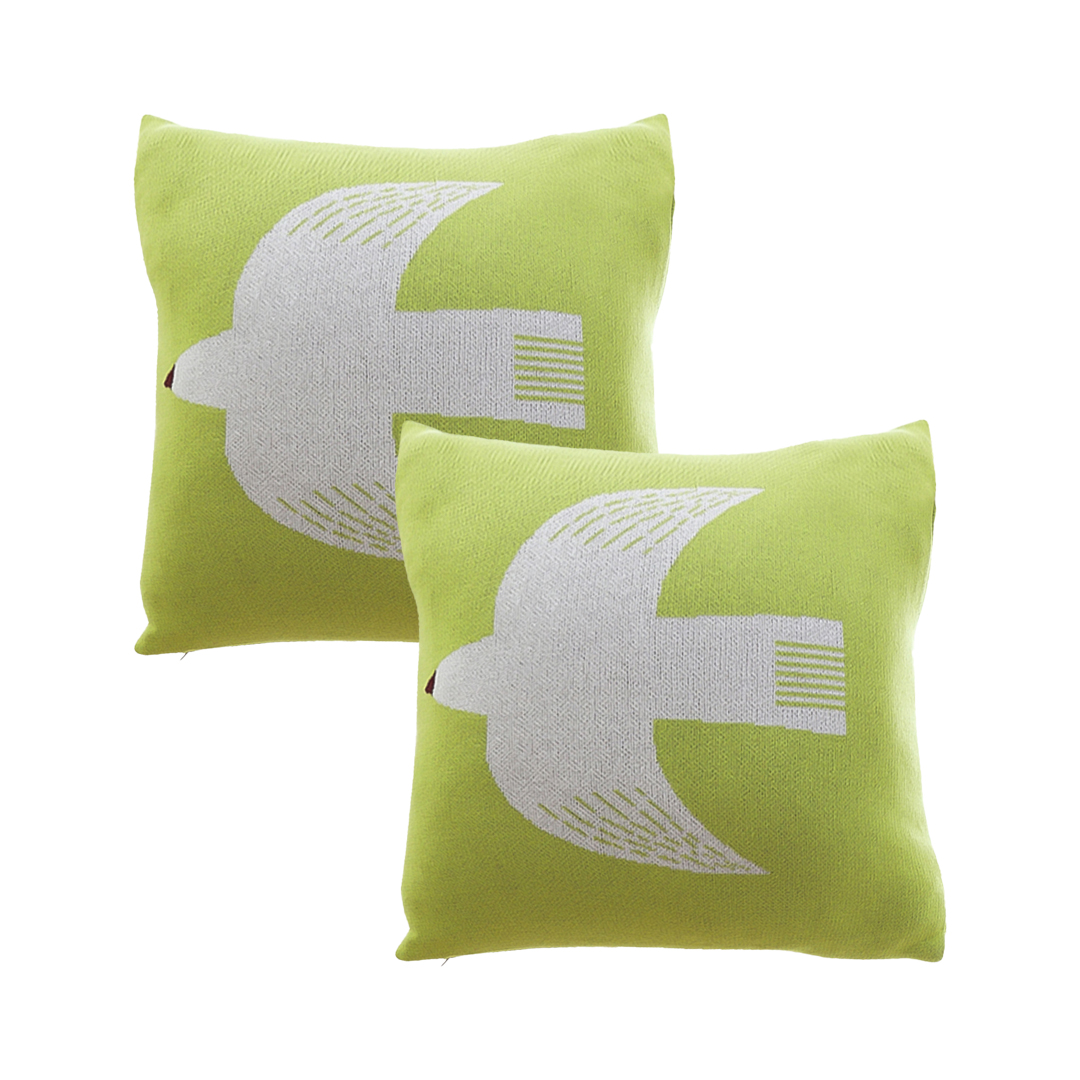 SOGA 2X 17.7 inches Modern Dove Peace Christmas Decorative Pillowcases